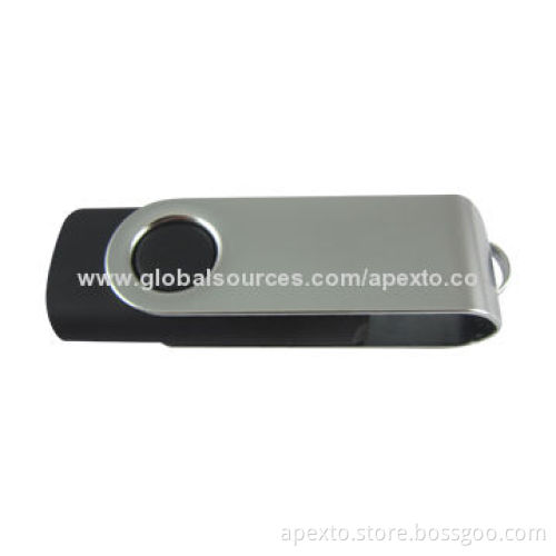 Swivel USB Sticks with 8GB/16GB Storage Capacity, Support Password Protection and Bootable Function